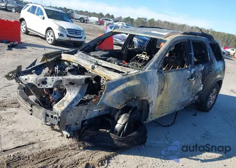 2008 GMC Acadia Slt-1 from USA, damaged, VIN 1GKER23758J193692